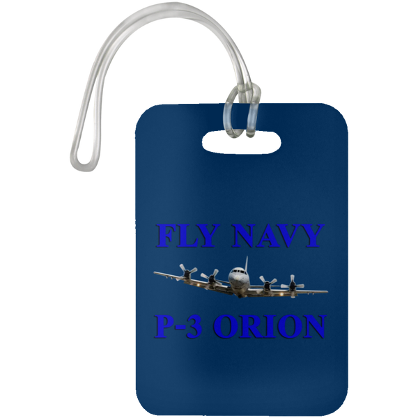 Fly Navy P-3 1 Luggage Bag Tag