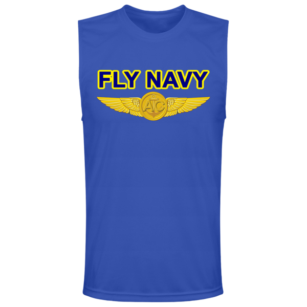 Fly Navy Aircrew Team 365 Muscle T-Shirt