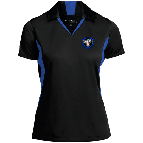 VFA 83 1 Ladies' Colorblock Performance Polo