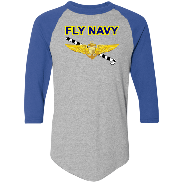 Fly Navy Tailhook 1 Colorblock Raglan Jersey