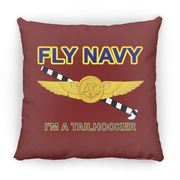 Fly Navy Tailhooker 2 Pillow - Medium Square