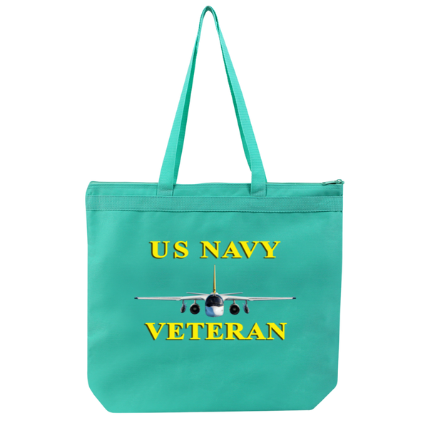 Navy Vet 3 Melody Large Tote