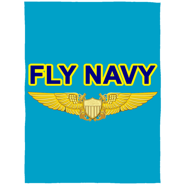 Fly Navy NFO Blanket - Arctic Fleece 60x80