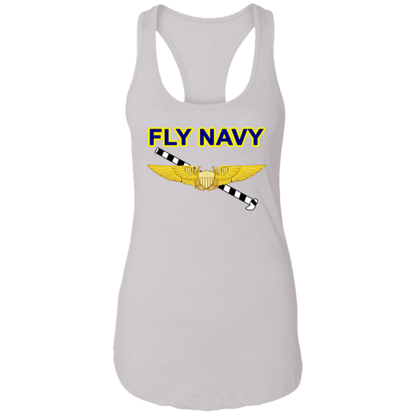 Fly Navy Tailhook 3 Ladies' Ideal Racerback Tank