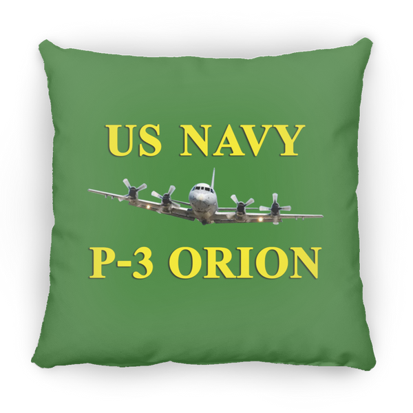 US Navy P-3 3 Pillow - Small Square