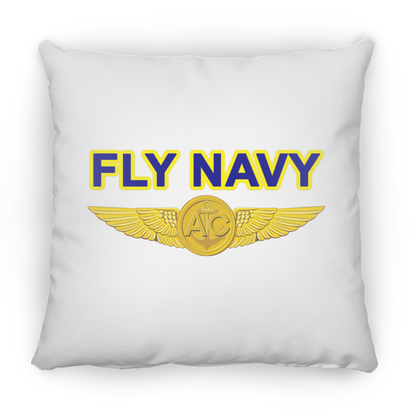 Fly Navy Aircrew Pillow - Small Square