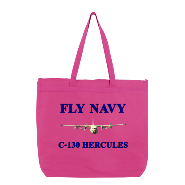 Fly Navy C-130 1 Melody Large Tote