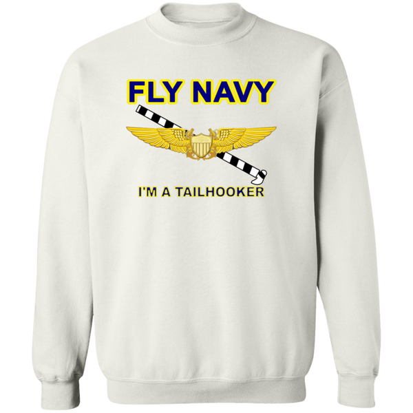 Fly Navy Tailhooker 3 Crewneck Pullover Sweatshirt