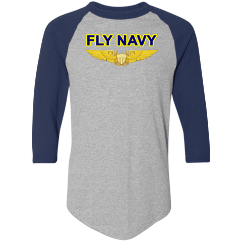 Fly Navy NFO Colorblock Raglan Jersey