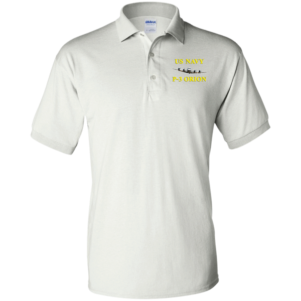 US Navy P-3 3 Jersey Polo Shirt