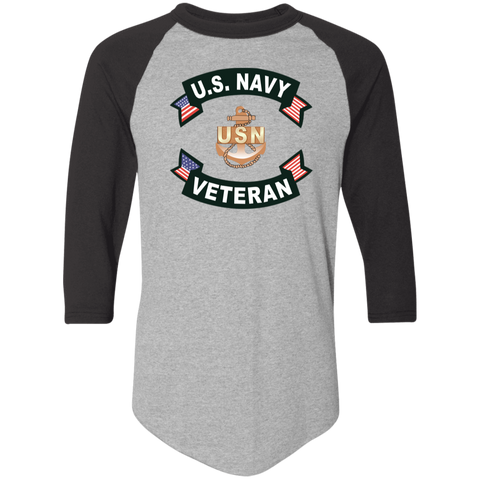 Navy Vet 1 Colorblock Raglan Jersey