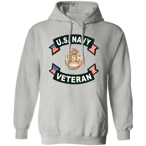 Navy Vet 1 Pullover Hoodie