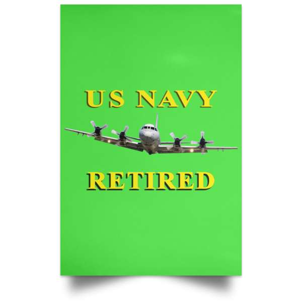 Navy Retired 1 Poster - Portrait