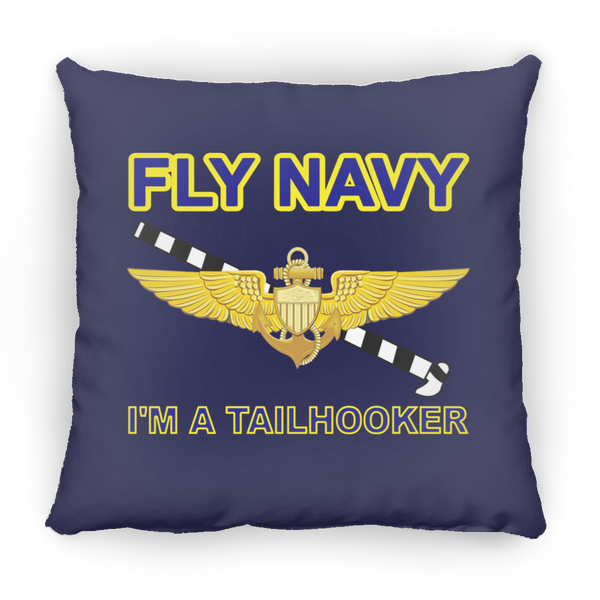 Fly Navy Tailhooker 1 Pillow - Small Square