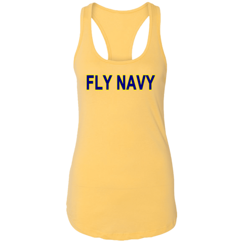 Fly Navy 2 Ladies' Ideal Racerback Tank