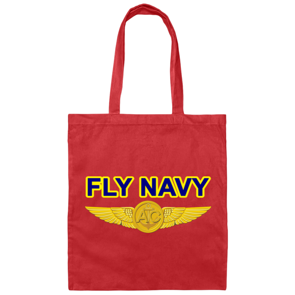 Fly Navy Aircrew Canvas Tote Bag