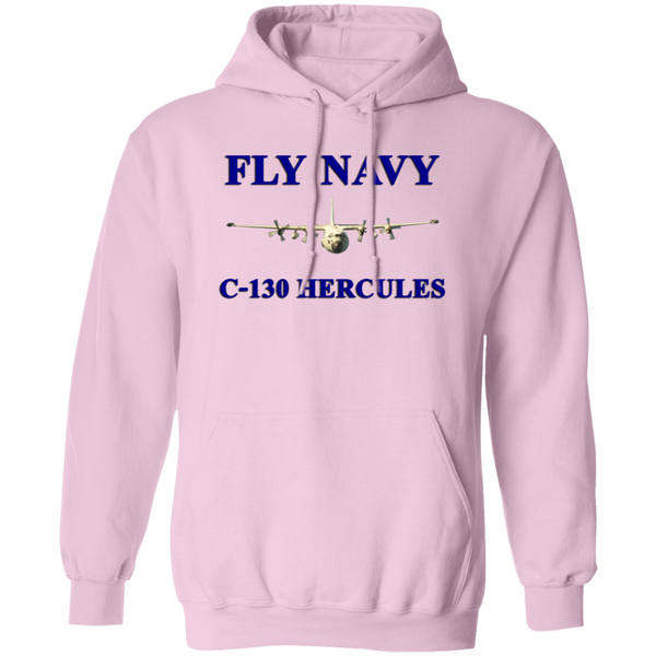 Fly Navy C-130 1 Pullover Hoodie