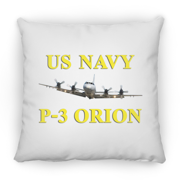 US Navy P-3 3 Pillow - Small Square