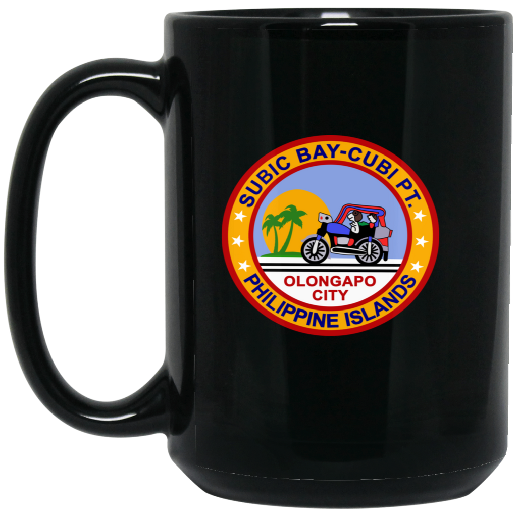 Subic Cubi Pt 03 Black Mug - 15oz