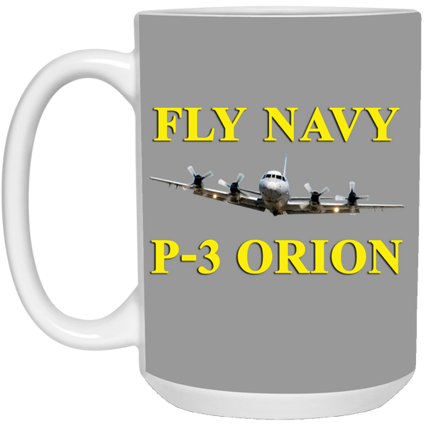 Fly Navy P-3 3 Mug - 15oz