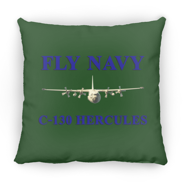 Fly Navy C-130 1 Pillow - Medium Square