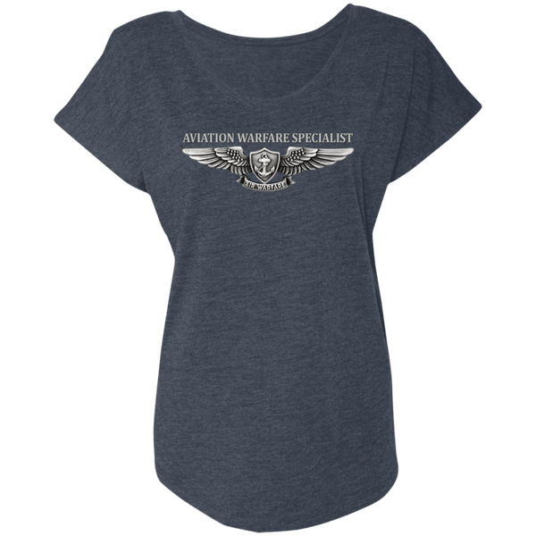 Air Warfare 2 Ladies' Triblend Dolman Sleeve