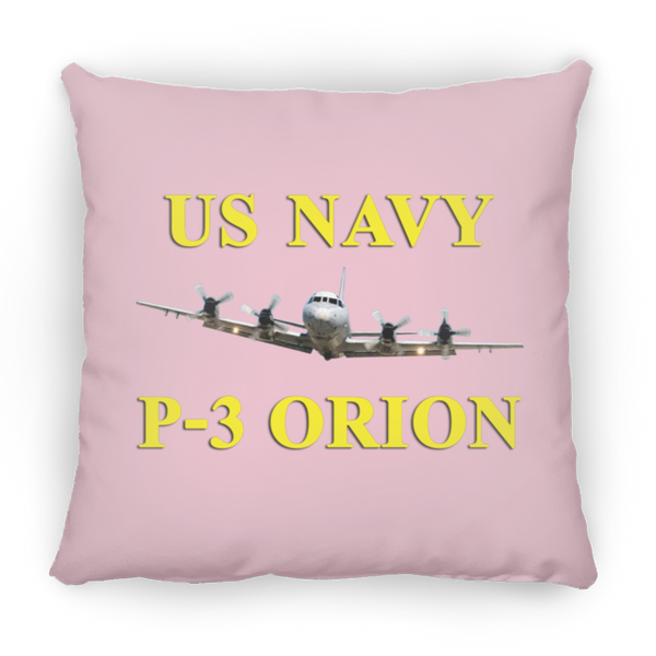 US Navy P-3 3 Pillow - Medium Square