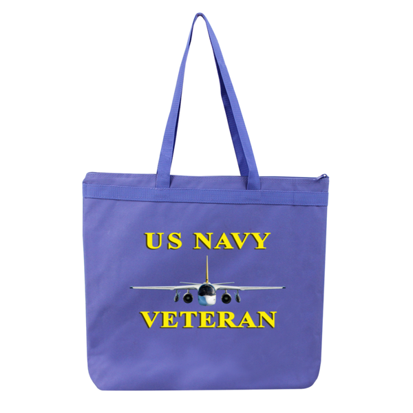 Navy Vet 3 Melody Large Tote