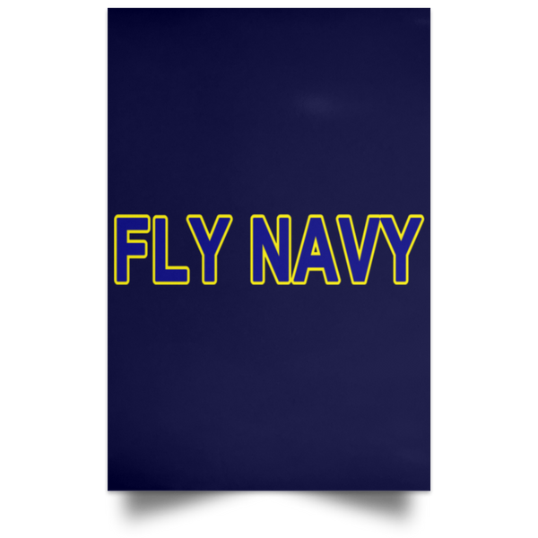 Fly Navy 2 Poster - Portrait