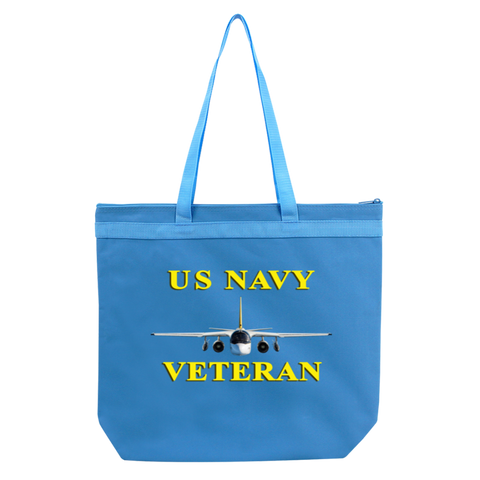 Navy Vet 3 Melody Large Tote