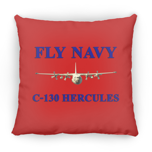 Fly Navy C-130 1 Pillow - Small Square