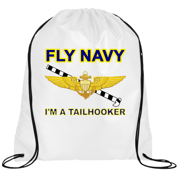 Fly Navy Tailhooker 1 Drawstring Cinch Backpack