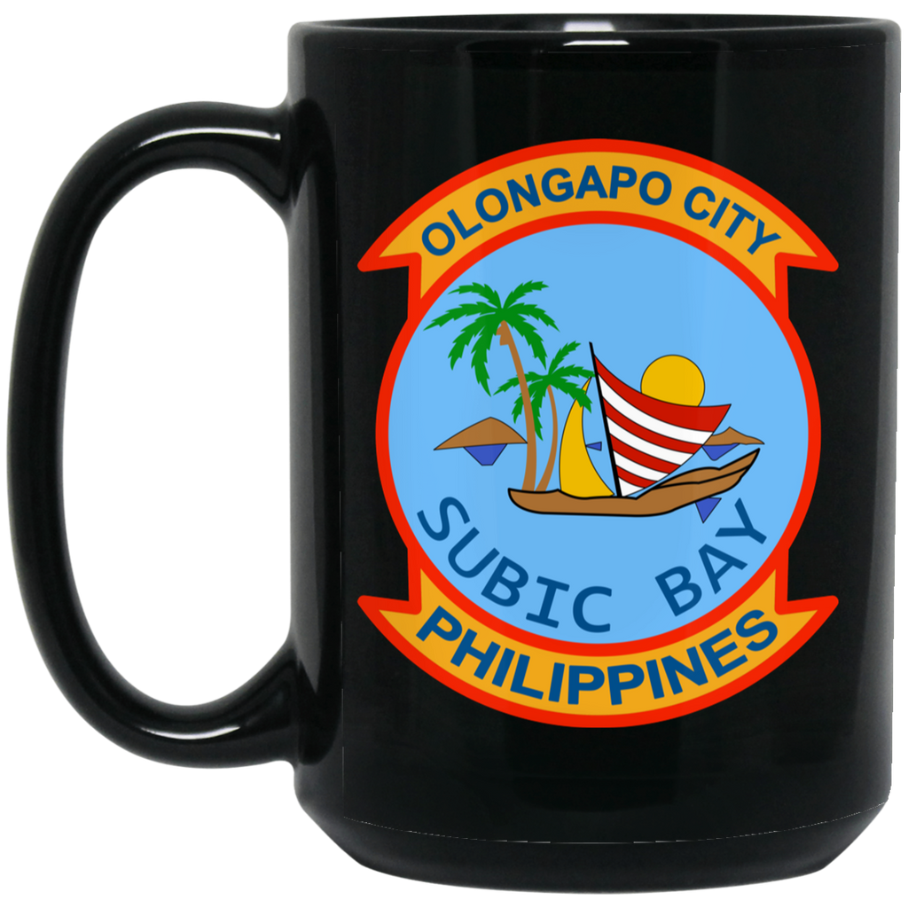 Subic Cubi Pt 04 Black Mug - 15oz