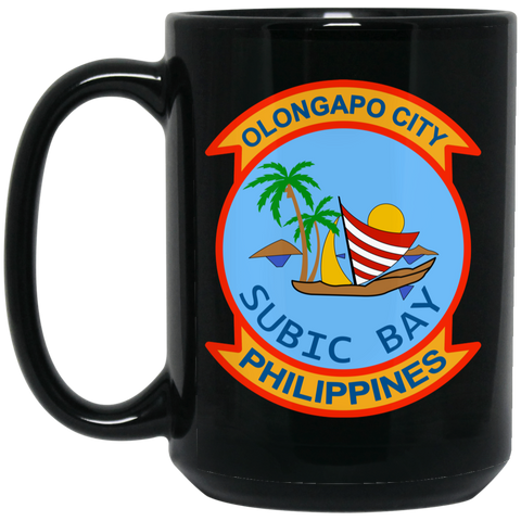 Subic Cubi Pt 04 Black Mug - 15oz