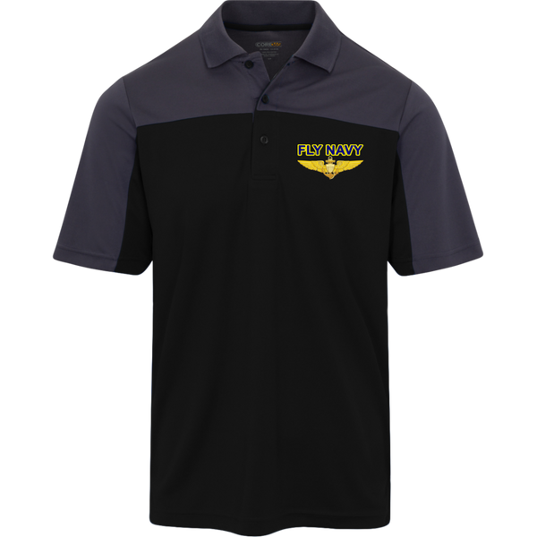 Fly Navy Aviator Core 365 Pique Polo