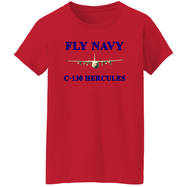 Fly Navy C-130 1 Ladies' T-Shirt