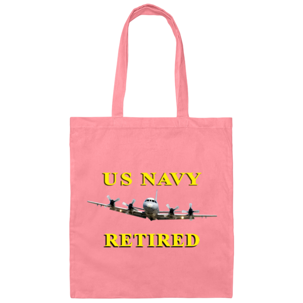 Navy Retired 1 Canvas Tote Bag