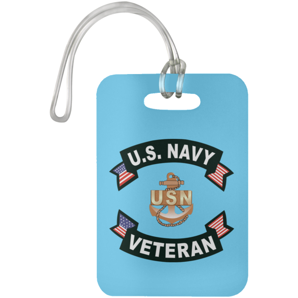 Navy Vet 1 Luggage Bag Tag