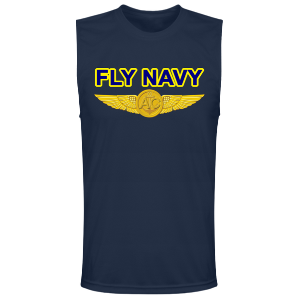 Fly Navy Aircrew Team 365 Muscle T-Shirt