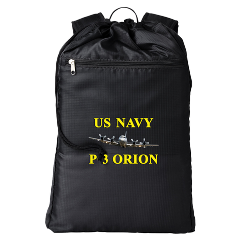 US Navy P-3 3 Getaway Cinchback Backpack