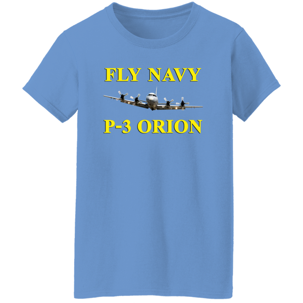 Fly Navy P-3 3 Ladies' T-Shirt