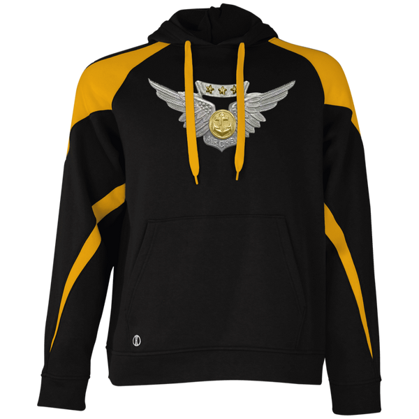 Combat Air 1 Athletic Colorblock Fleece Hoodie