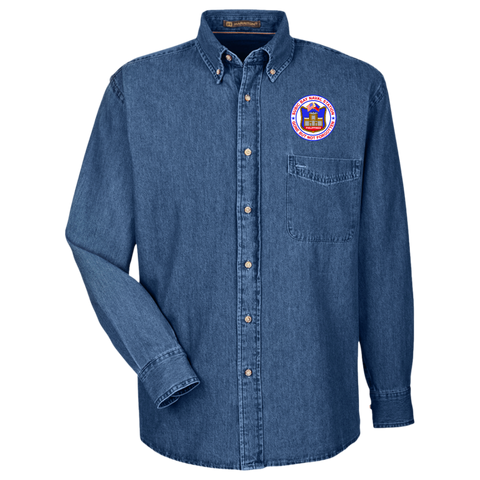 Subic Cubi Pt 11 Harriton LS Denim Shirt