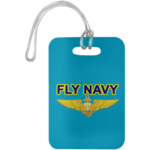 Fly Navy Aviator Luggage Bag Tag