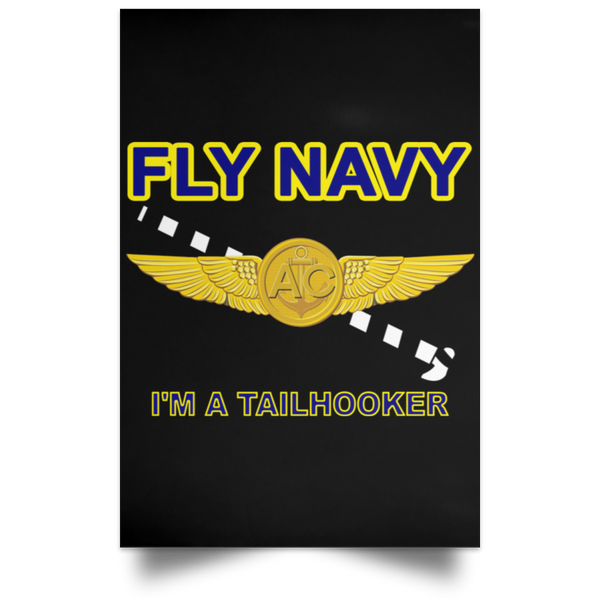 Fly Navy Tailhooker 2 Poster - Portrait