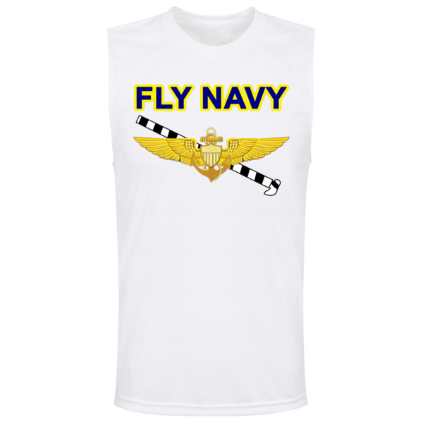 Fly Navy Tailhook 1 Team 365 Muscle T-Shirt