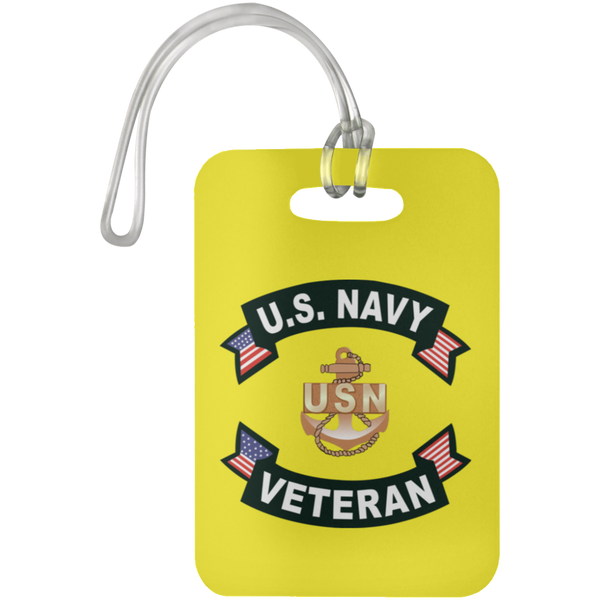 Navy Vet 1 Luggage Bag Tag