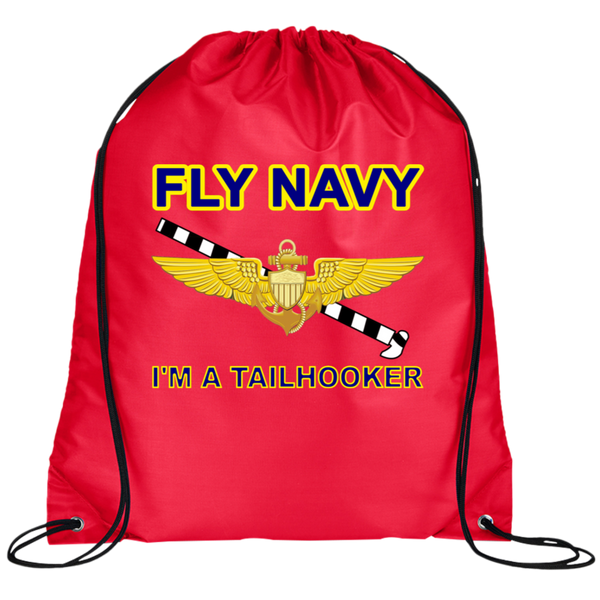 Fly Navy Tailhooker 1 Drawstring Cinch Backpack