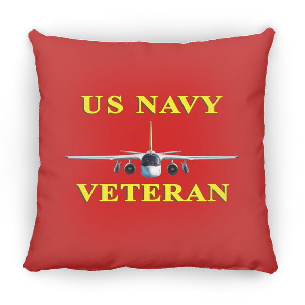 Navy Vet 3 Pillow - Small Square