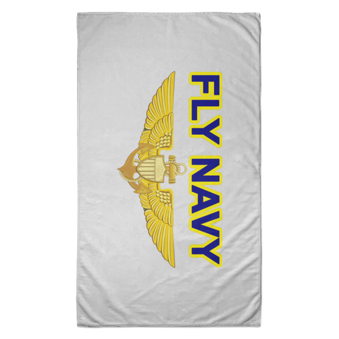 Fly Navy Aviator Bath Towel - 35x60